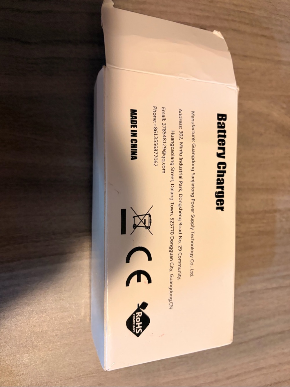 Battery Charger - White Portable Charger for Cell Phones
